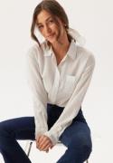 GANT Rel Tonal Striped Seersucker S White 42
