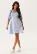VERO MODA Vmodette 2/4 Short Dress Snow White Stripes:cherry XS