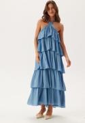 VILA Vifiluka H/N S/L ANKLE DRESS  Blissful Blue 42