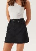 VERO MODA Vmtessa High Rise short denim skirt Black Denim XS