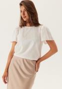 VERO MODA Vmpretty Ss Top Snow White XL