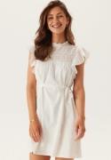 VERO MODA Vmtrine Sl Short Lace Dress Snow White L