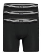 Boxer Trunk 3-P Boxershorts Black Jockey