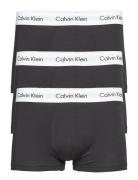 3P Low Rise Trunk Boxershorts Black Calvin Klein