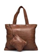 Shopper Shopper Taske Brown DEPECHE