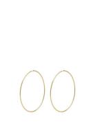 Sanne X-Large Hoop Earrings Accessories Jewellery Earrings Hoops Gold ...