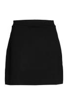 Elise Skirt Kort Nederdel Black Residus