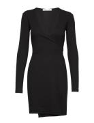 Sarai Wrap Dress 12708 Kort Kjole Black Samsøe Samsøe