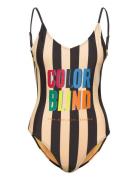 W. Colorblind Swimsuit Badedragt Badetøj Multi/patterned Svea