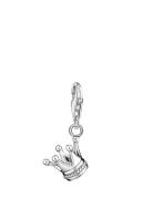 Charm Crown Halskæde Hængesmykke Silver Thomas Sabo