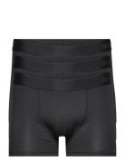 Trunk Bamboo 3-Pack Boxershorts Black Resteröds