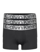 Trunk 3Pk Boxershorts Black Calvin Klein