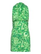 Dress Kort Kjole Green Barbara Kristoffersen By Rosemunde