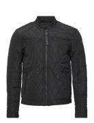 Jacket Slim Quiltet Jakke Black Replay