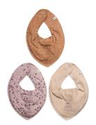 Bandana Bib Girl -Aop  Baby & Maternity Care & Hygiene Dry Bibs Brown ...