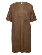 Kadoria Dress Kort Kjole Brown Kaffe