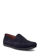 Plain Driving Loafer Sde Marstrand Loafers Flade Sko Blue Marstrand