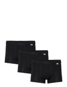 3-P Bamboo Trunk Boxershorts Black Frank Dandy