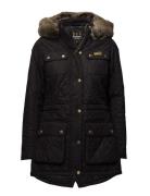 B.intl Enduro Quilt Outerwear Parka Coats Black Barbour