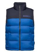 K A-Hornelen Vest Blue Classic Foret Vest Blue Napapijri