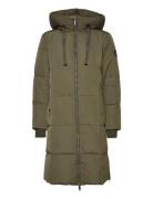 Mmnova Square Down Coat Foret Jakke Khaki Green MOS MOSH