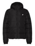 Hooded Sports Puffr Jacket Foret Jakke Black Superdry