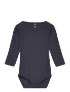 Nbmnobby Ls Body Bodies Long-sleeved Navy Name It