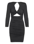 Melanie Short Dress Kort Kjole Black Notes Du Nord