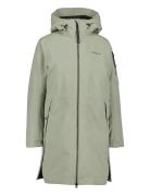 Ella Wns Parka 2 Outerwear Parka Coats Green Didriksons