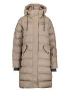 Fay Wns Parka Foret Jakke Beige Didriksons