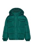 Jacket Puffer Foret Jakke Green Lindex