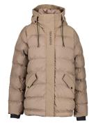 Filippa Wns Jkt 2 Foret Jakke Beige Didriksons