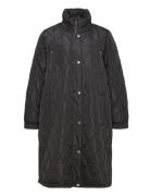 Kclinda Quilt Jacket Foret Jakke Black Kaffe Curve