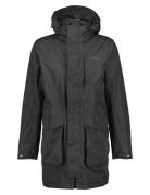 Andreas Usx Parka Parka Jakke Black Didriksons