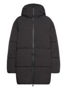 Slffraya Puffer Jacket B Foret Jakke Black Selected Femme