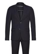 Bs Marin Slim Fit Suit Set Habit Black Bruun & Stengade