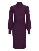 Rifagz Ls Cuff Dress Kort Kjole Purple Gestuz