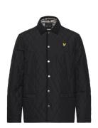 Quilted Jacket Quiltet Jakke Black Lyle & Scott