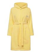 Plain Bath Robe Morgenkåbe Yellow Boss Home