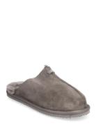 Shearling Slippers Slippers Hjemmesko Grey ENKEL Living