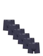 6-Pack Mens Tights Boxershorts Navy NORVIG