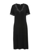 Nightdress Nattøj Black Damella Of Sweden