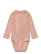 Nbnberro R Ls Body Bodies Long-sleeved Beige Name It