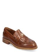 Shoes Loafers Flade Sko Brown Billi Bi