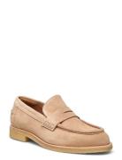 Shoes Loafers Flade Sko Beige Billi Bi