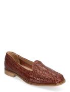 Loafer Loafers Flade Sko Brown ANGULUS