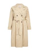 Wa-Chaneel 3 Trenchcoat Frakke Beige Wasabiconcept