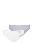 Amora-2Pp Brief Trusser, Tanga Briefs White Dorina