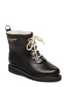 Short Rubberboot Gummistøvler Sko Black Ilse Jacobsen