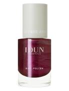 Nail Polish Obsidian Neglelak Makeup Purple IDUN Minerals